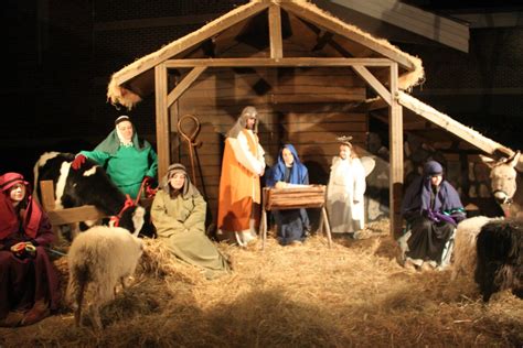 Live Nativity Live Nativity Christmas Manger Its Christmas Eve
