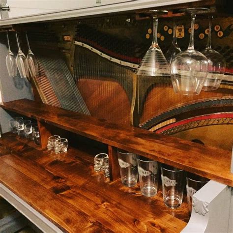 Piano Bar in 2021 | Piano bar, Staining wood, Piano