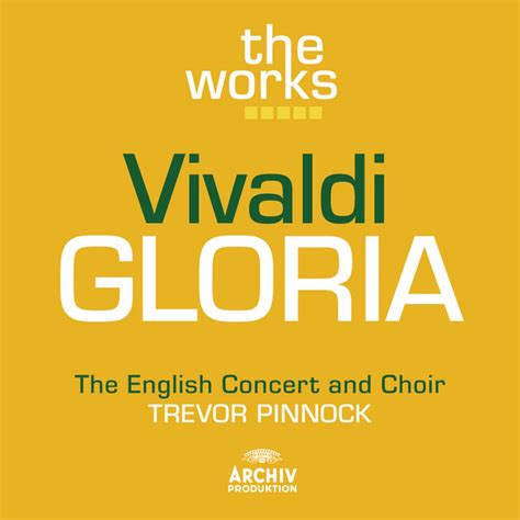 Vivaldi Gloria In D Major Rv 589 Album By Antonio Vivaldi Spotify