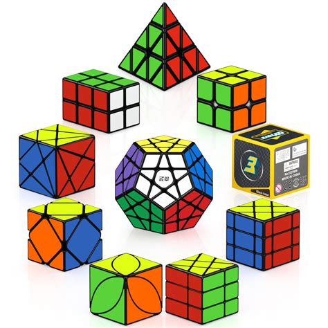Buy Roxenda Speed Cubes 10 Pack Speed Cube Set 2x2x2 3x3x3 2x2x3