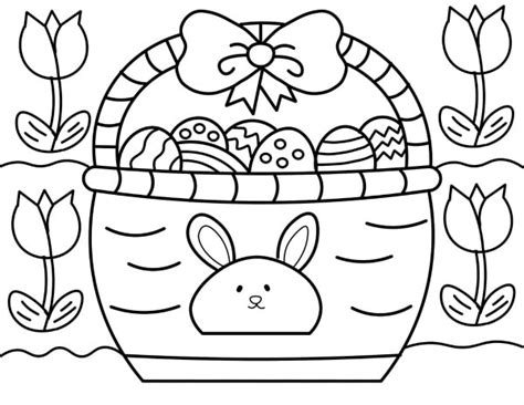 Coloring Pages | Bun Basket Copy Coloring Pages