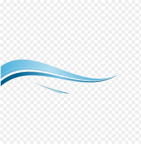 Blue Waves Png Blue Wave Background PNG Image With Transparent