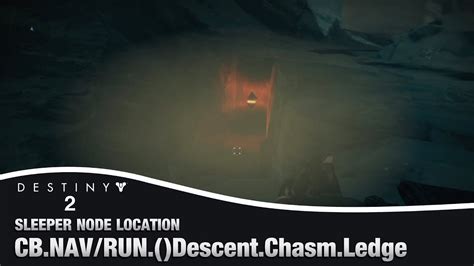 Destiny 2 Descent Chasm Ledge Sleeper Node Location Override