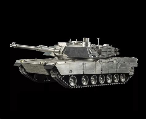 Heng Long 18 M1a2 Abrams Full Metal Version Rc Tank