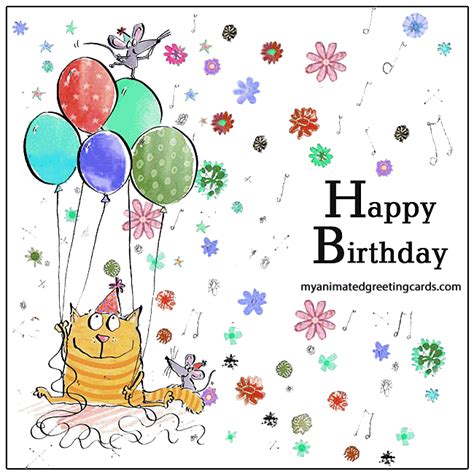Happy Birthday Animated Greeting Cards