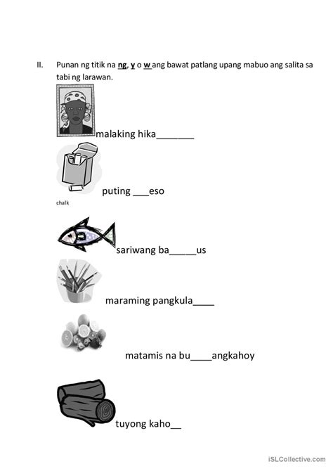 Filipino Worksheets Basic Vocabula English Esl Worksheets Pdf And Doc