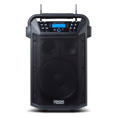 Disc Denon Audio Commander Professional Portable Pa System At Gear4music