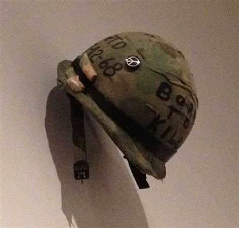 Maybe you would like to learn more about one of these? Full Metal Jacket Joker's Helmet at Kubrick LACMA Exhibit ...