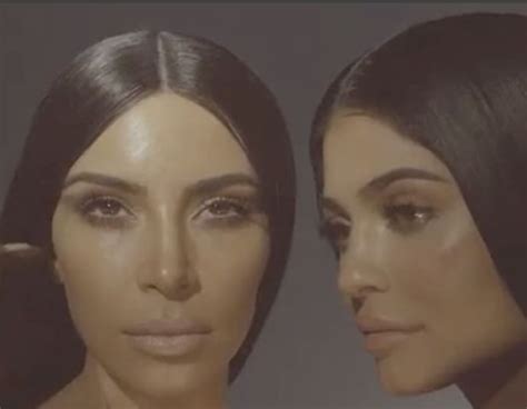 Kim Kardashian And Kylie Jenner Are Twinning In Nearly Nude Kylie Cosmetics Commercial E News