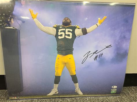 Zadarius Smith Green Bay Packers Signed Autographed 16x20 Photo Jsa