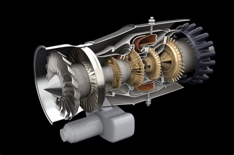 Pw615 Vlj Jet Engine 3d Diagram By Charles Floyd At