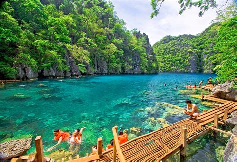 Kayangan Lake Coron Islands Palawan Philippines Holidayspots4u