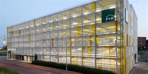 Car park cover ensure safe storage of vehicles, maximizes aesthetics, and. Project Hoofddorp, The Netherlands - Huber Car Park Systems