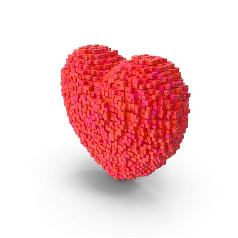 Voxel Heart Png Images And Psds For Download Pixelsquid S112000812