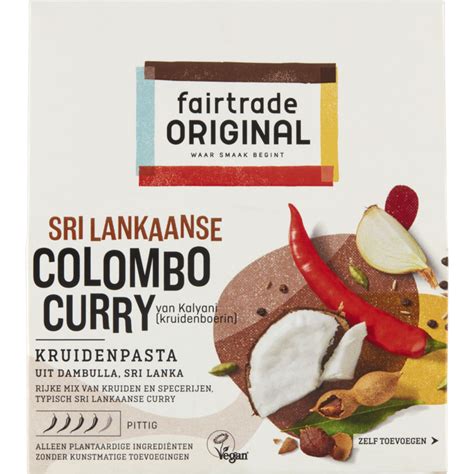 Fairtrade Original Sri Lankaanse Colombo Curry Bestellen Albert Heijn