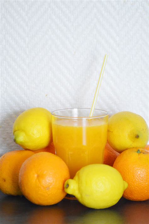 Fruits Oranges Citrons Agrumes Verre De Jus De Fruits Images Photos