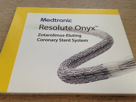 New Medtronic Ronyx40026ux Resolute Onyx Zotarolimus Eluting Coronary