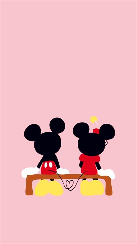 Mickey And Minnie Mouse Phone Wallpapers Wallpaper Cave