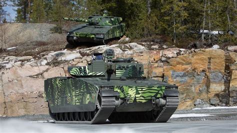 sweden offers cv90 infantry fighting vehicle to slovakia defense advancement