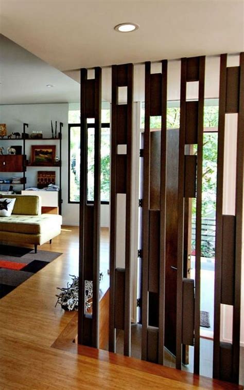 Beautiful Wooden Wall Partition Designs In Partition Design