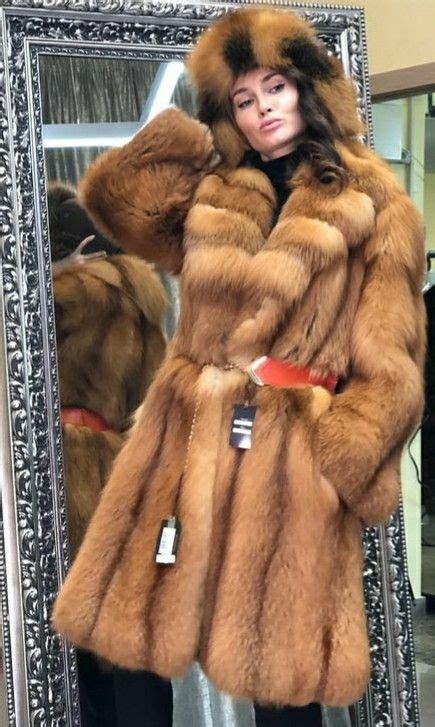 Fur Coat Fashion Gold Fox Vintage Fur Fur Coats Femdom Fox Fur