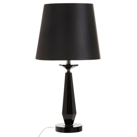 Black Crystal Table Lamp