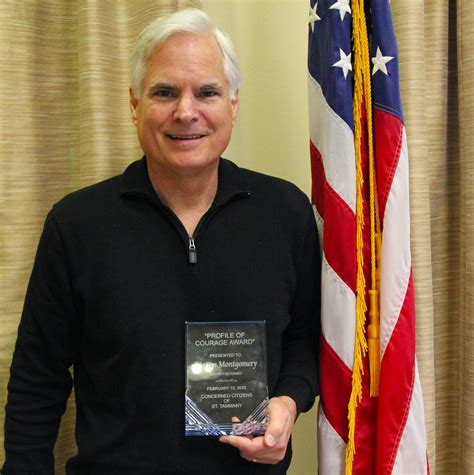 District Attorney Warren Montgomery Receives Profiles Of Courage Award