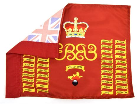 British Army Grenadier Guards Flag Regimental Colours Queens Colours