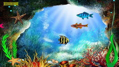 Free Aquarium Screensaver For Windows 10 Garden In The Depth