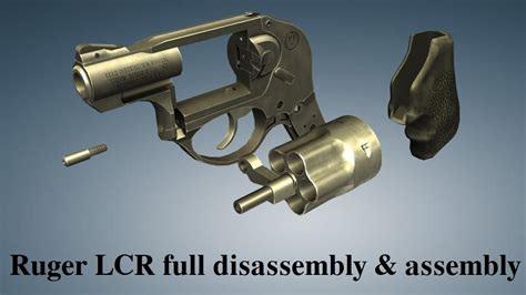 Ruger Lcr Full Disassembly And Assembly Youtube