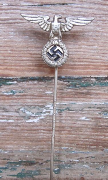 Stewarts Military Antiques German Wwii Nsdap Eagle Stick Pin 4500