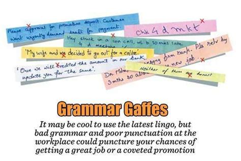 Grammar Gaffes Mint