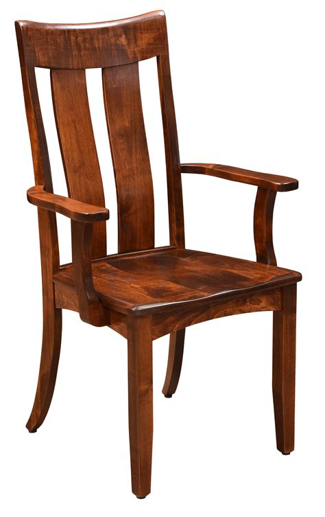 Trailway Wood Arlington Customizable Solid Wood Arm Chair Fashion