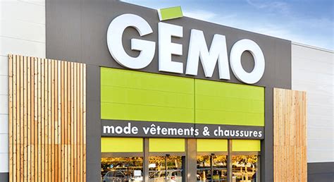 Gémo est une enseigne française de chaussures et de vêtements à bas prix, créée en 1991 par le groupe éram et exploitée par la société vétir qui détient également les enseignes : www.gemo.fr inscription: Créer mon compte client Gémo