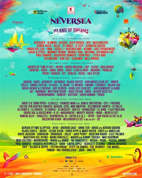 From the imaginations of the visionary untold festival team. NEVERSEA 2019 - iConcert.ro
