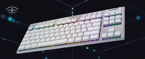 Logitech G915 Tkl Tenkeyless Wireless Mechanical Gaming Keyboard White