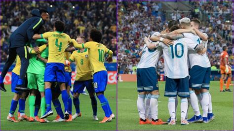 Brazil is going head to head with argentina starting on 18 feb 2021 at 21:00 utc. Brazil vs Argentina Head to Head Record: Ahead of Copa ...