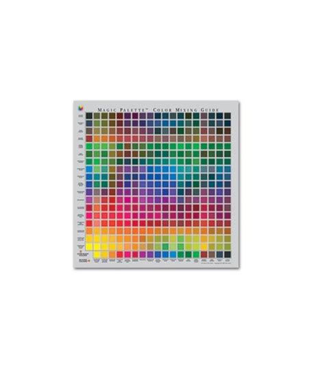 Magic Palette Mixing Color Guide 115 Inch Buy Online At Best Price In