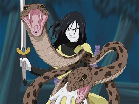 Image Orochimaru Sword Tree Snakes Superpower Wiki Fandom