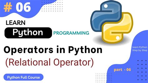 Relational Operators In Python Comparison Operators Python
