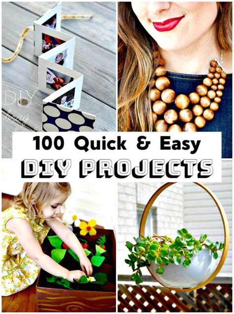 50 Easy Diy Projects With Lots Of Tutorials Riset