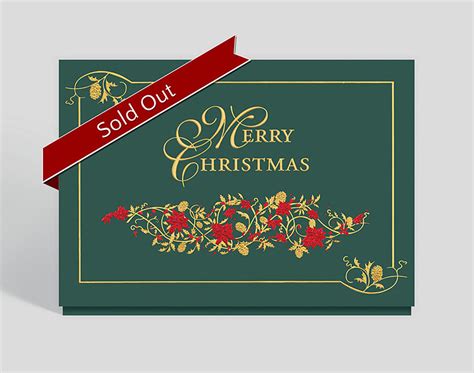 We are offering you with some. Christmas Laurel Holiday Card, 300176 | The Gallery Collection