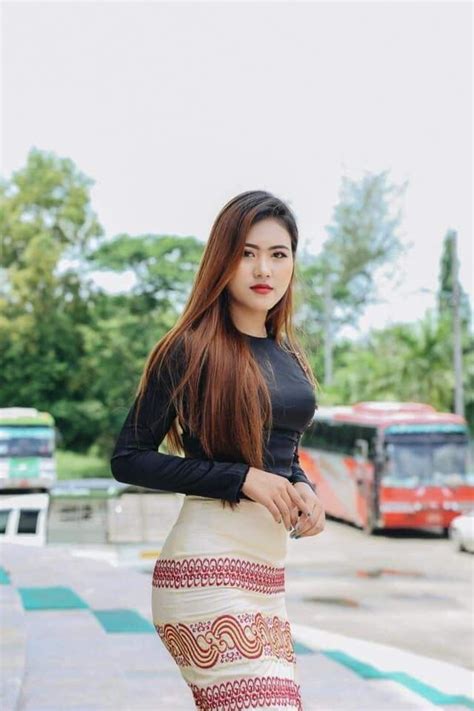 Pin On Myanmar Women