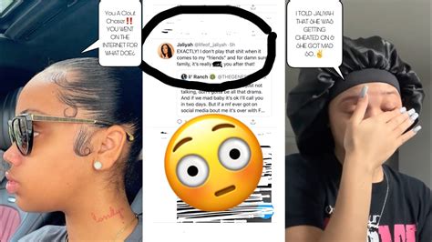 Funnymike Gf Jaliyah Throwing Shots At Her Sister Liyah😳after Da Accident With Funnymike