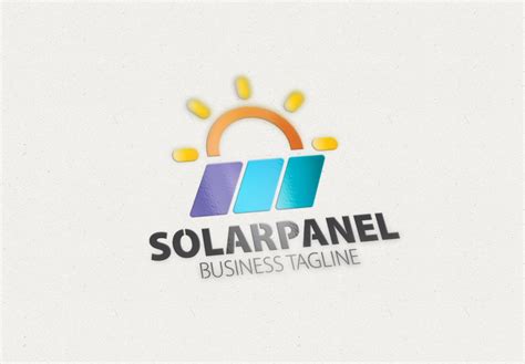 Solar Panel Logo Branding And Logo Templates Creative Market