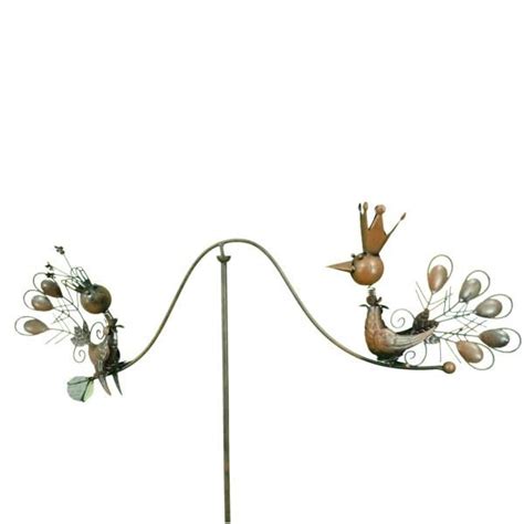 Mix And Match Sale Rocking Spinning Balancing Metal Garden Wind Spinner