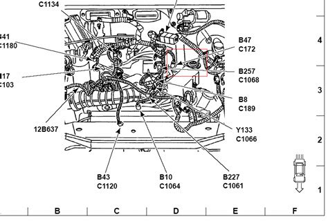 Where Is The Pcv Located On A 2001 Ford Ranger 30l V6