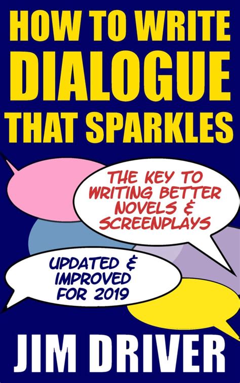 There are several reasons you should use dialogue in your book and how to write a conversation that will if you are writing a novel or a screenplay, i'm sure you know how important character development. How To Write Dialogue That Sparkles - All Fiction Writing