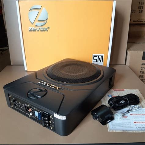 Jual Subwoofer Zevox Inch Zv Sfa Aktiv Shopee Indonesia