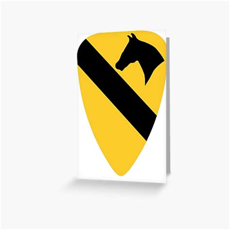 1st Cavalry Division Greeting Card By Biggdesign Redbubble